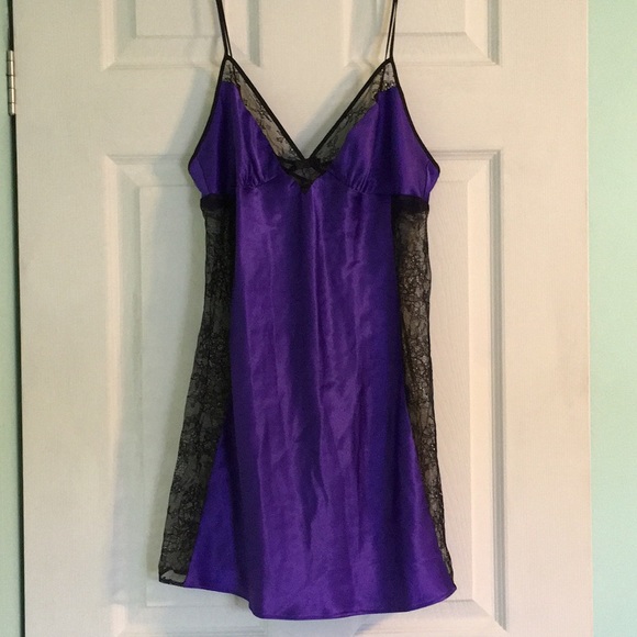 Victoria's Secret Other - Victoria's Secret Purple Chemise Slip Size M💜😻